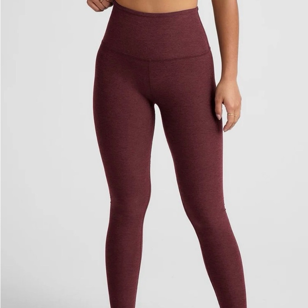 Beyond Yoga Burgundy Leggings